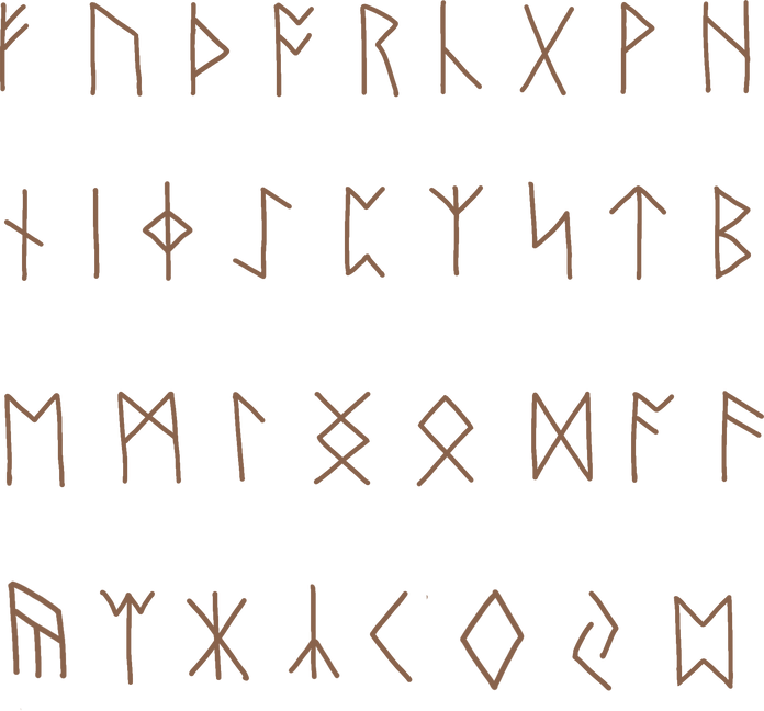 rune alphabet chart